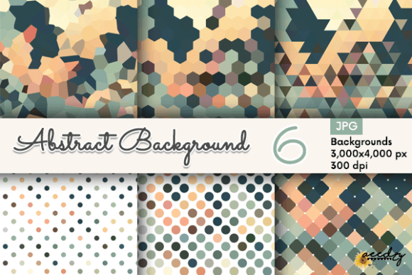 Boho Abstract Backgrounds: Your Go-To Design Asset