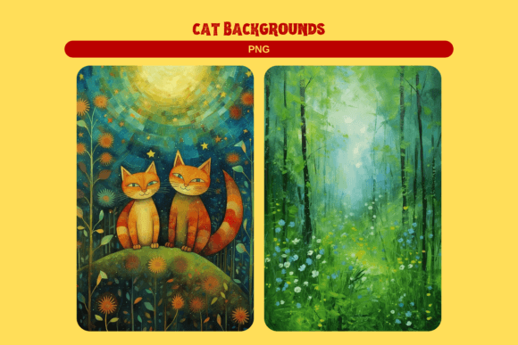 Cat Backgrounds: A Type Solution with Personality