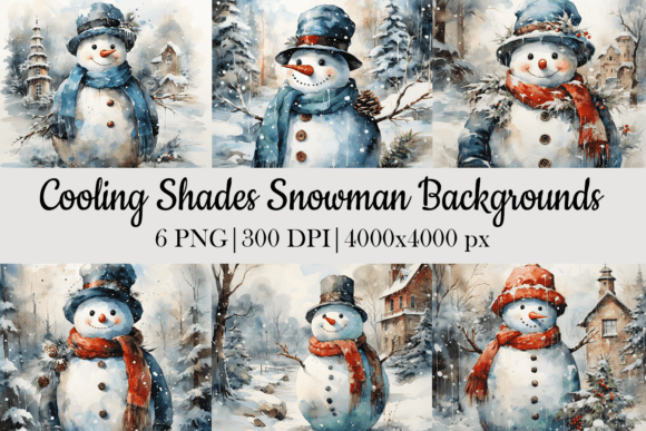 Christmas Snowman Backgrounds: A Complete Creative Toolkit
