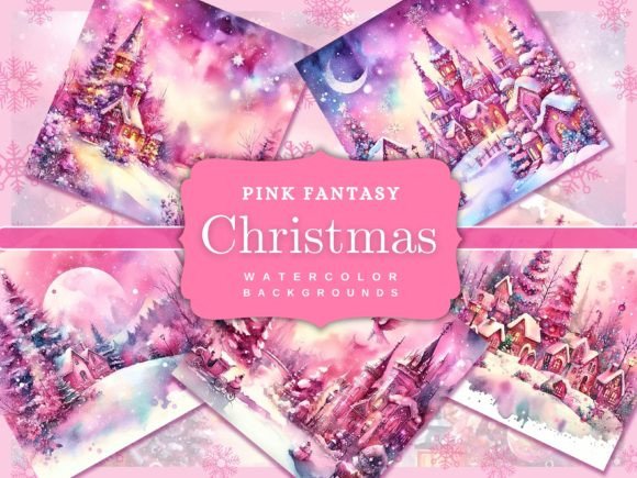 Enchanting Winter Wonderland Christmas Backgrounds