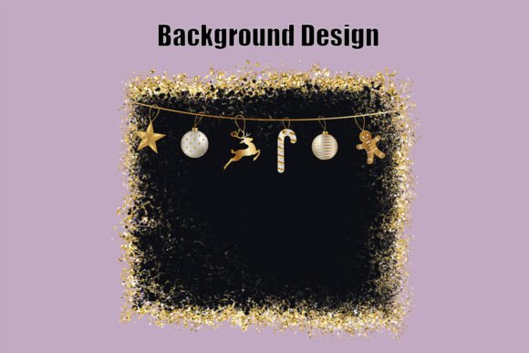 Gold Glitter Black Christmas Backgrounds: A Designer's Guide