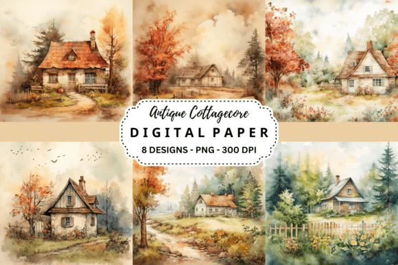The Timeless Appeal of Antique Cottagecore Backgrounds