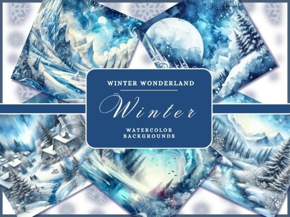 Winter Digital Papers: Elevate Your Seasonal Designs